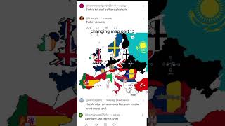 Changing map part 15europe mapper map geography mapping history [upl. by Aicnerolf]