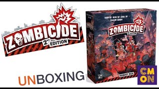 Unboxing  Zombicide 20 Reboot Box [upl. by Ynalem]