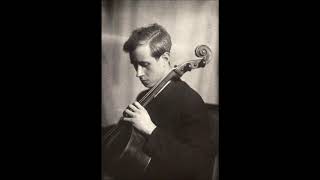 Mstislav Rostropovich plays Sinding Presto from Suite im alten Stil 1950s from LP [upl. by Enineg259]