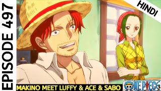 Post war Arc Explain In Hindi Episodes 490 To 516  One Piece Episode 497 Explain In Hindi anime [upl. by Ehav]