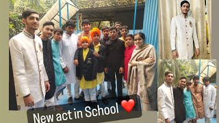 Vlog12❤️  New Act in School 🎬❤️  Full Masti 😁♥️  Nilgiri hills public school 🏫 [upl. by Yellas]