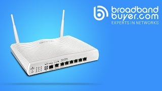 DrayTek Vigor 2860 series WiFi Router Introduction [upl. by Etiam]