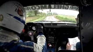 Onboard Vanden AbeeleBekaert  BMW E21  ORC Rally 2010 [upl. by Atterehs]