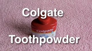 Colgate Toothpowder [upl. by Ahsieni]