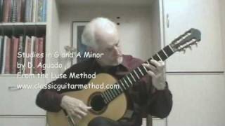 Studies in G and A Minor by D Aguado [upl. by Relyuhcs928]