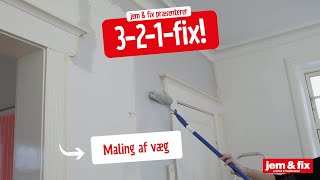 Maling af væg  jem amp fix [upl. by Noscire433]