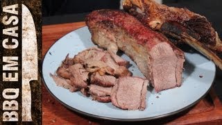 RECEITA DE COSTELA GAÚCHA BEEF RIBS  ビーフリブ [upl. by Nela]