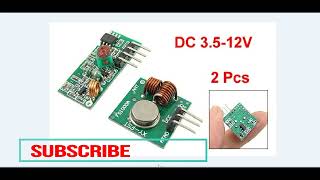 433mhz Receiver  Squelch circuit جهاز استقبال لاسلكى  دائره ازاله التشويش [upl. by Alaine]