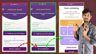 Pi Network Become a validator after KYC verification  pi network kyc validator  apply for pi kyc [upl. by Mont]