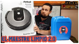 Unboxing iRobot Roomba 960 robot aspiradora V20  El Maestre [upl. by Jaella]