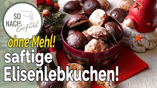 Sehr saftige und leckere Elisenlebkuchen ganz ohne Weizenmehl [upl. by Elletsyrc]