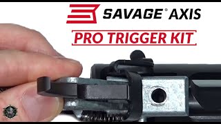 Savage AXIS Pro Trigger Job Upgrade Kit  MCARBO [upl. by Buckley]