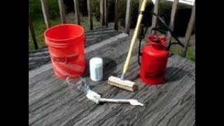 How to Clean a Deck  Organic Oxygen Bleach  LIVE Stream 03032022 Ask the Builder [upl. by Lluj794]