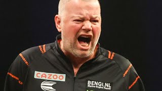 Raymond van Barneveld 157 finish against Gerwyn Price during the Cazoo Grand Slam of Darts 2022 [upl. by Tristan]