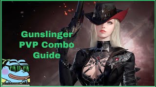 Lost Ark Gunslinger Fast PVP Combo Guide  Build [upl. by Opportina]