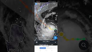 Latest Update STS Leon as of 620 as it moves Northwestward with the speed of 13kmh [upl. by Ahswat]