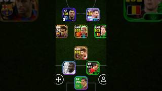 Passing squad  4132 Formation  efootball 2025 mobile shorts efootball pes viral [upl. by Heydon957]