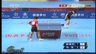 2012 China Warmup Matches for Olympics ZHANG Jike  MA Long Full MatchShort Form720p [upl. by Holmes900]