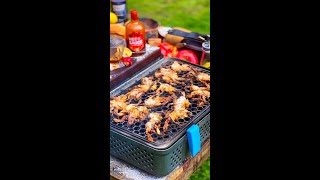 ire of sandwich livefirerepublic grills up crispy softshell crab with chilicrisp orange aioli [upl. by Hulen]