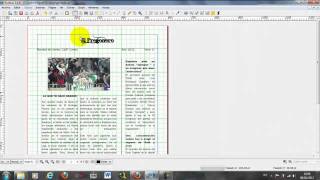 TAREA 3como realizar una portada de periodico escolar con Scribus Parte 3 de 3mp4 [upl. by Fina619]