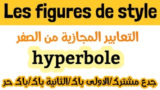 شرح بالعربية les figures de styleTC1BAC règional2bacbac libreتمرين مع التصحيحhyperbole [upl. by Tiram320]