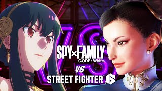 Street Fighter 6  SPY x FAMILY CODE White Collaboration [upl. by Aihcrop]