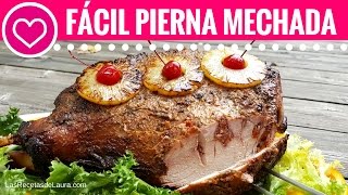 Receta de Pierna de Cerdo al Horno Mechada  Oven Roasted Pork ❤ Las Recetas de Laura [upl. by Ellennej]