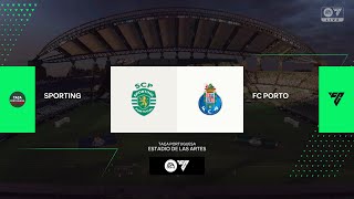 Sporting CP vs FC Porto  Supertaça  3rd August 2024 Full Match 4K  FC 24 [upl. by Yelsnik]