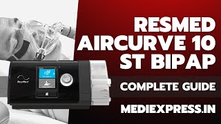 Resmed Aircurve 10 ST BIPAP Machine  Full Guide  English Hindi [upl. by Prem596]