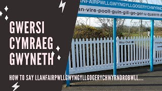 How to pronounce Llanfairpwllgwyn long Welsh town [upl. by Behrens]