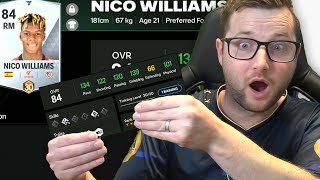 We Maxed Out a Silver Nico Williams Card and He is the Best Budget Card in FC Mobile 130 Pace [upl. by Yrag]