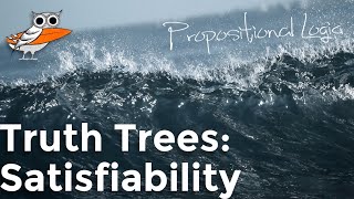 Satisfiability with Truth Trees [upl. by Navannod]