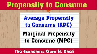 Propensity to Consume and Save I A Level and IB Economics [upl. by Per]