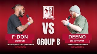 FDON vs DEENO  PenGame Rap Battle 2024 [upl. by Olenka]