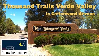 Thousand Trails Verde Valley in Cottonwood Arizona [upl. by Yssis]