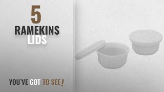 Top 10 Ramekins Lids 2018 Corningware French White 7Ounce 2Pack Ramekins with Lids [upl. by Xella724]