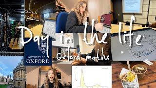 Day in the Life of a Mathematics Student at the University of Oxford studying going out workouts [upl. by Lussi]