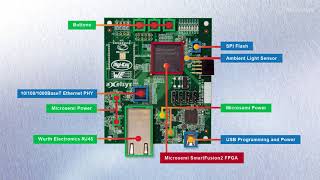 Microsemi DigiKey Maker Board Unboxing [upl. by Risan780]