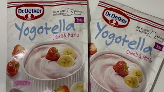 Yogotella Tarifi Dr Oetker’in En Kolay Tatlısı [upl. by Alissa]