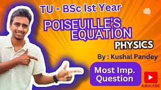 Poiseulles Equations [upl. by Burck]