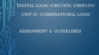 lecture2assignment2 guidelines [upl. by Lezlie]