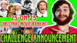 25ON25 Christmas Movie Community Challenge Announcement [upl. by Ennovy]