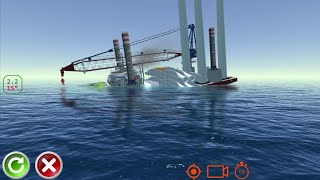 WINDFARM VESSEL EXPLODE AND SANK [upl. by Elset]