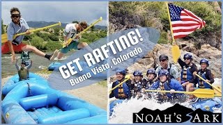 Rafting on Browns Canyon Noahs Ark Whitewater Rafting [upl. by Auhsoj]