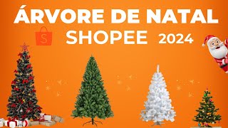 TOP 5  Árvores de Natal da Shopee 2024  Decoração Incrível e Preços Imbatíveis [upl. by Godard323]