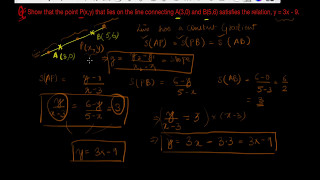 Cartesian Coordinates  Equation of a Straight Line [upl. by Bethesda]