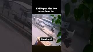 Aaj gaadi tera bhai chalayega automobile accident motorcycle [upl. by Nnaeiram]