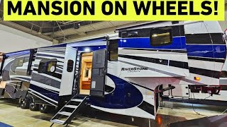 ULTRA LUXURY RIVERSTONE Fifth Wheel RVs [upl. by Oicatsana]