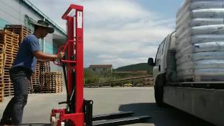 핸드 파렛트 Hand Pallet Truck and Manual Stacker [upl. by Patrizio692]