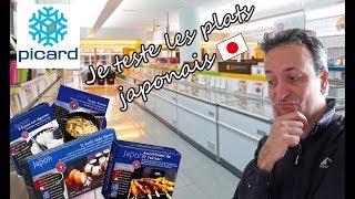 je teste les plats japonais de chez PICARD [upl. by Odrautse]